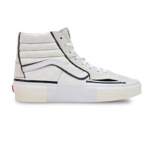Vans Sk8-Hi Reconstruct Men’s Size 10 High Top Sneakers Black White – New
